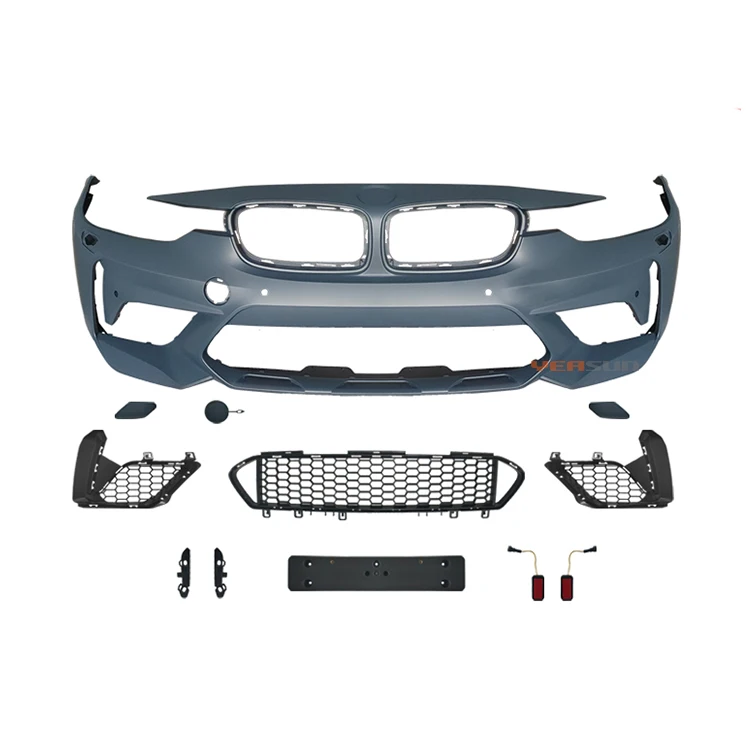 F30 M2 Competition M2C Front Bumper Set for BMW 3 Series F30 Bodykit