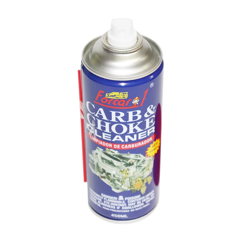 Fast Delivery Powerful Auto Cleaning Carb Choke Cleaner Spray Carburetor Cleaner 450ml