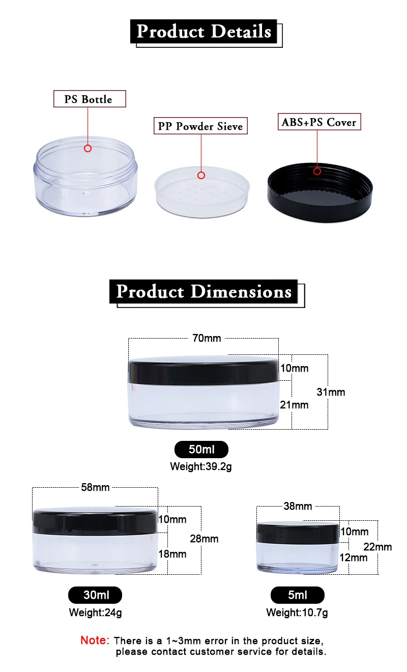 Wholesale 10 Ml 30 Ml 50 Ml Frosted Plastic Cosmetic Packaging Rotating