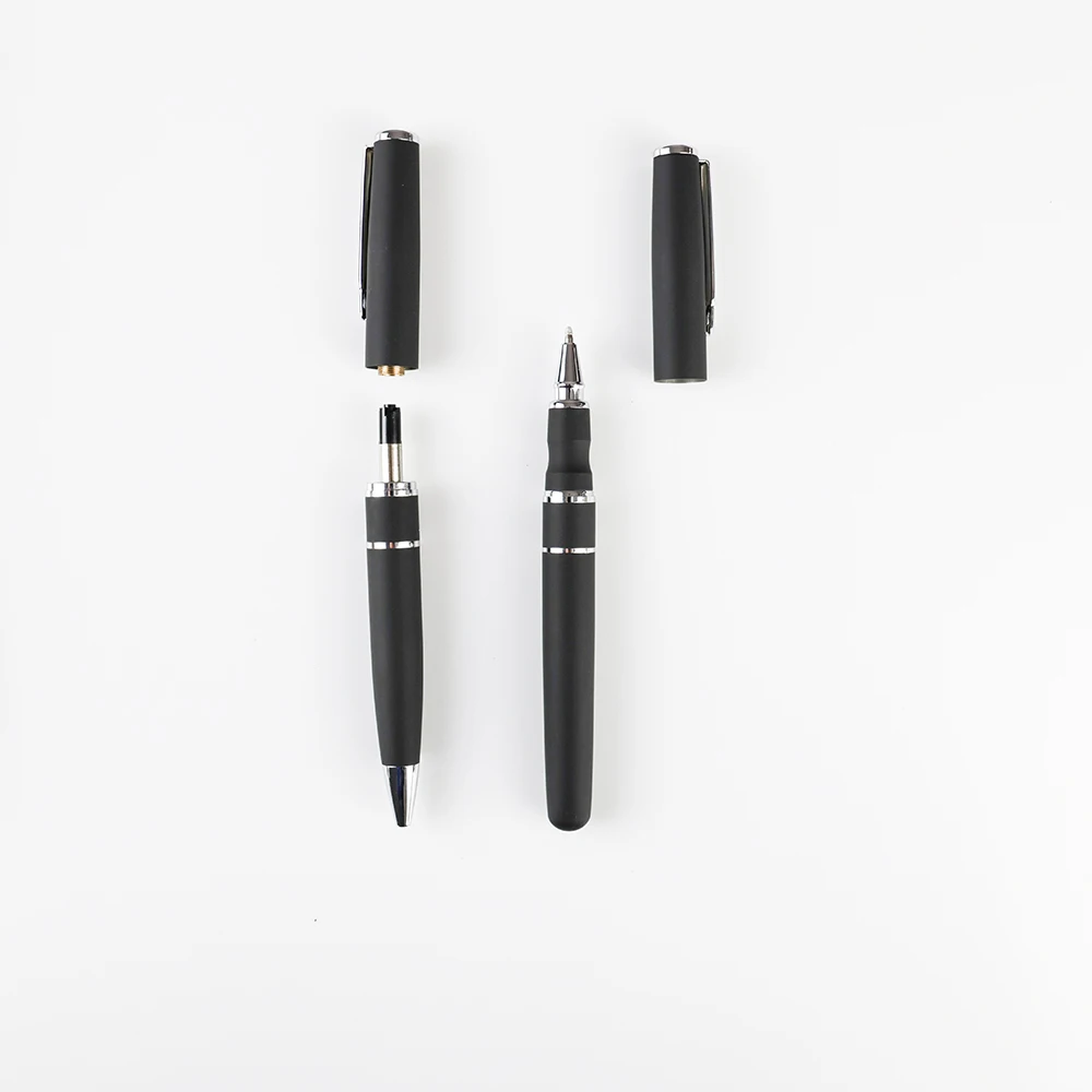 GemFully Top Trending Products in 2026 Advance Luxury Capped Metal Gel Pen Personalised Luxury Heavy Metal Pens with Custom logo
