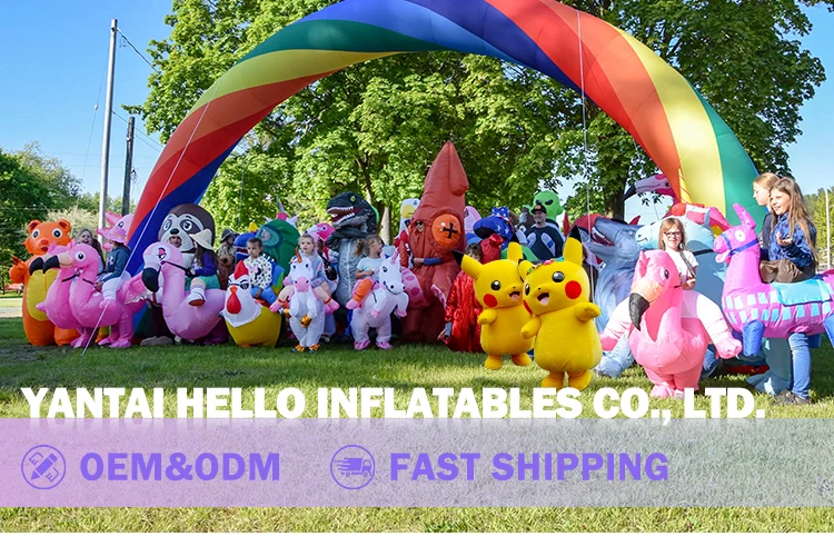 Wearable Inflatable Adult Wearable Walking White Inflatable Led Horse Costume - Buy Led ...