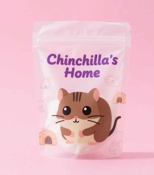 Pet Packaging Bags for Pet Packaging Bags with Zipper 1kg 2kg Plastic Stand up Square Eight-side Seal Pet Packaging Bags