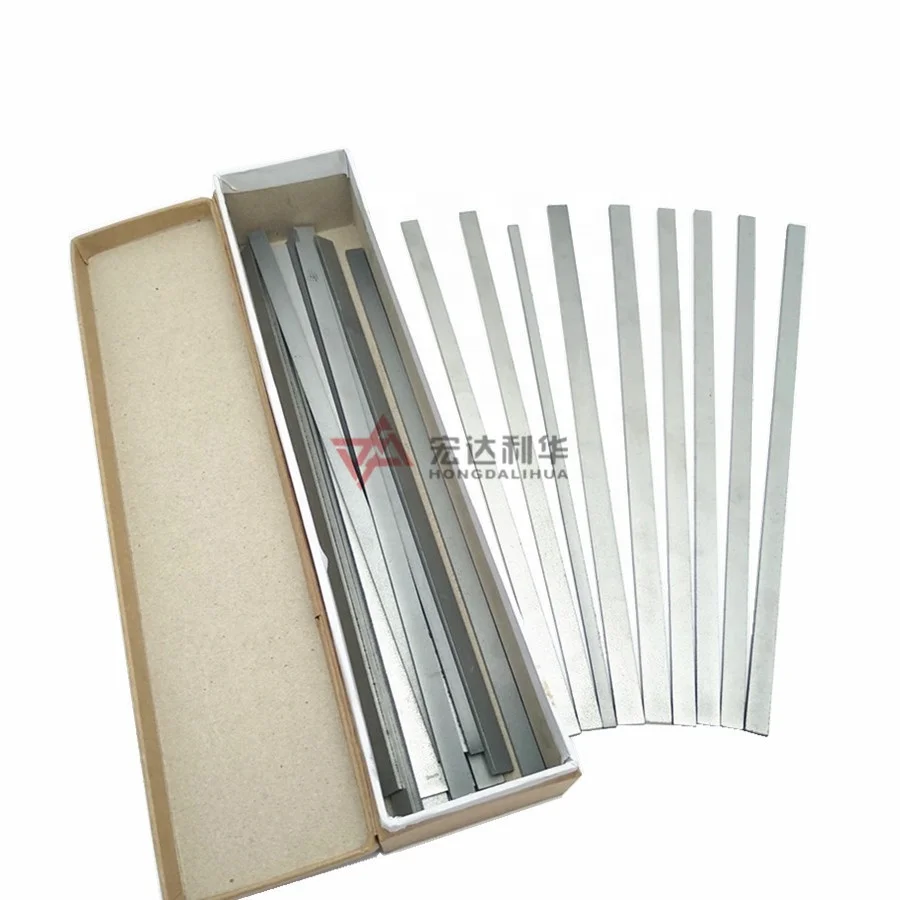 Solid Tungsten Carbide Strips YG8 Blade K10 Tungsten Carbide