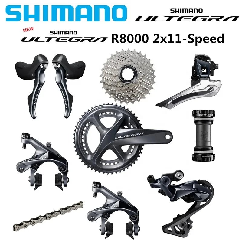 Переключатель скоростей SHIMANO ULTEGRA R8000 2*11 50-34T 170
