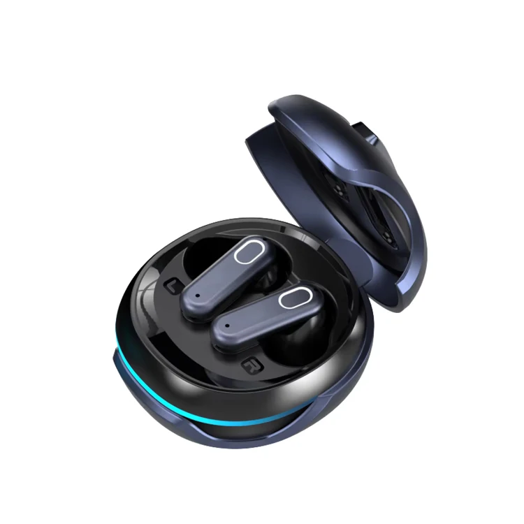 BT V5.4 Noise Cancelling TWS Earphones Colorful LED Light Gaming In-Ear Headphones TWS Earbuds UUTEK ME-28