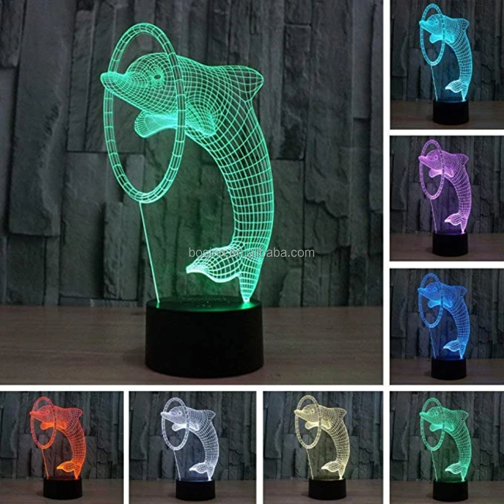 настольное колесо. 3d ночник led светильник 3 режима 7 цветов 3d lamp illusion. светильник creative 3d. 3d освещение. лампа визуализатор 3д.