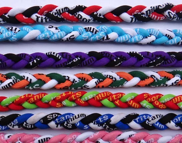 18 Inches 3 Braided Rope Tornado Necklace Multiple Colors Braided Baseball  Necklaces