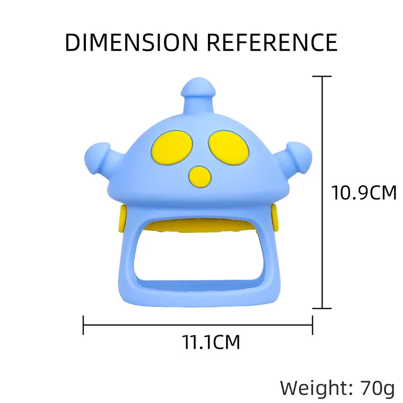 Explosive New Products Alien Baby Shower Teether Sucking Needs Gloves