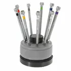 9pc Set Precision Screwdriver Watch Jewelry Slotted Flat Blade Watchmakers Tools