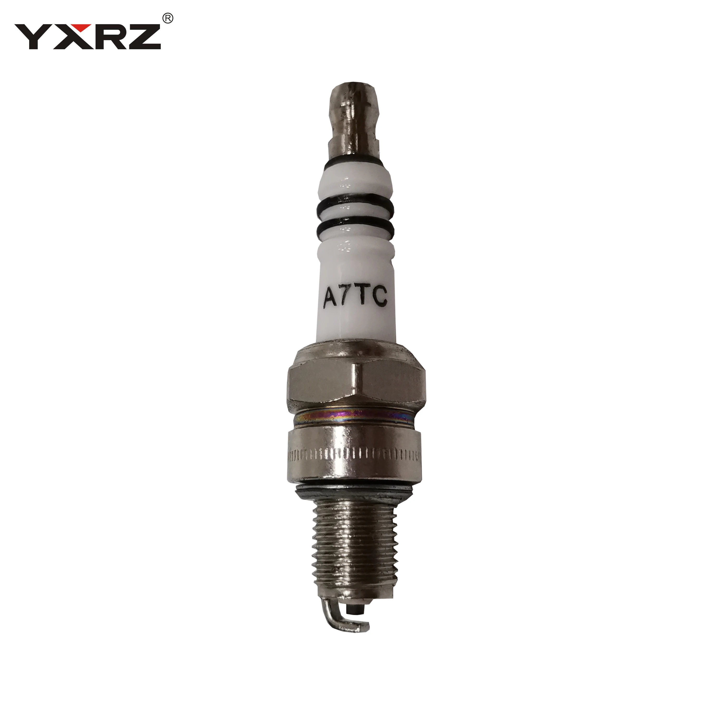 High performance ceramic burner single electrode motorcycle engine part