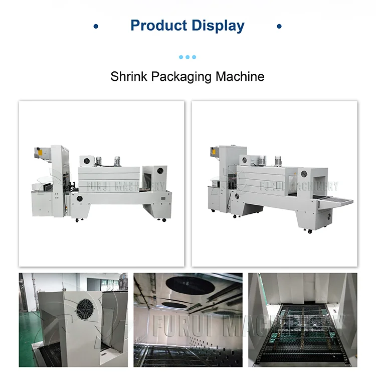 Automatic photo frame thermal contraction heat shrink wrapping machine