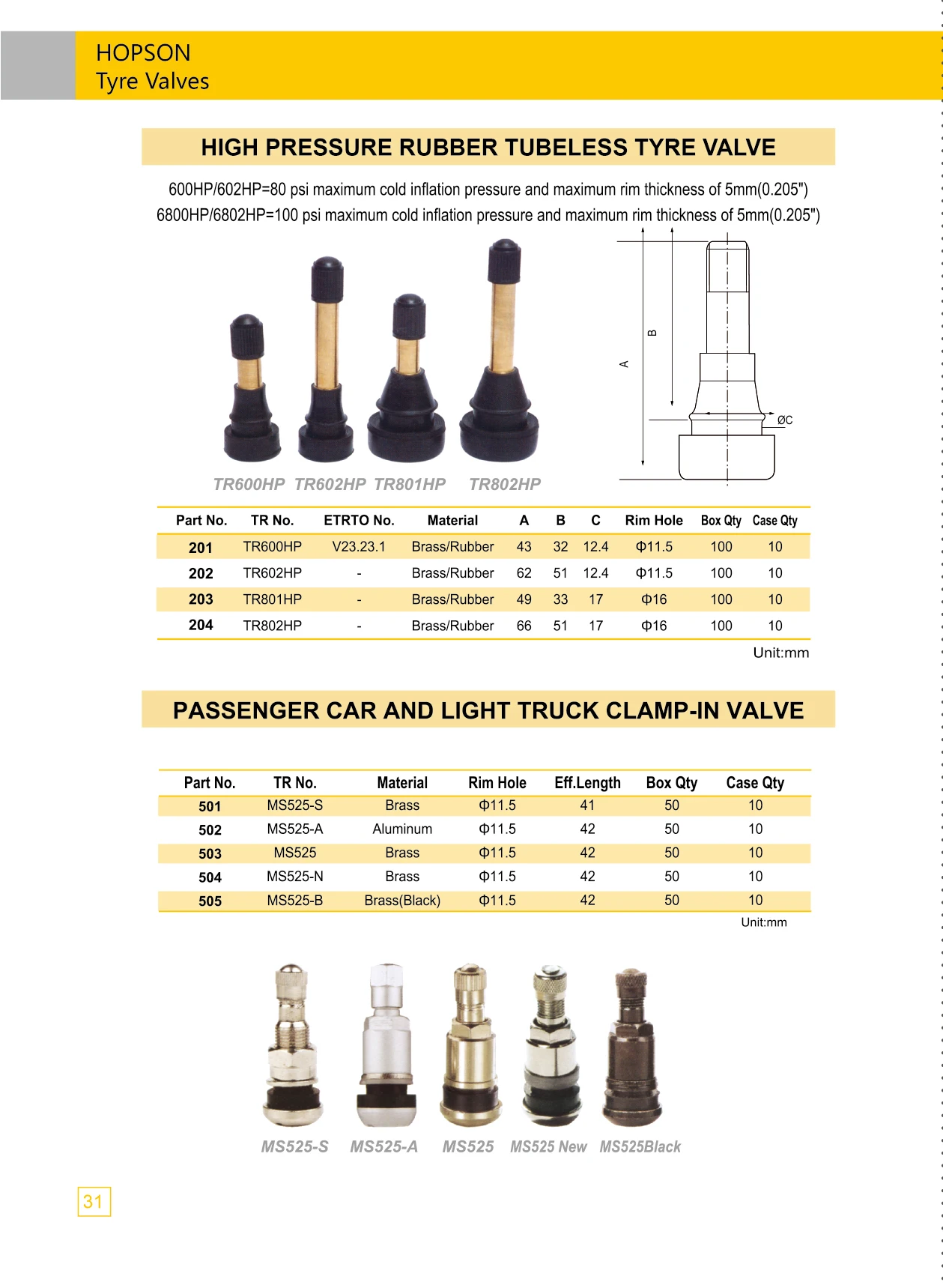 Vs Series Air Alert Tire Extender Long Gate Lighted Valve Stem Caps