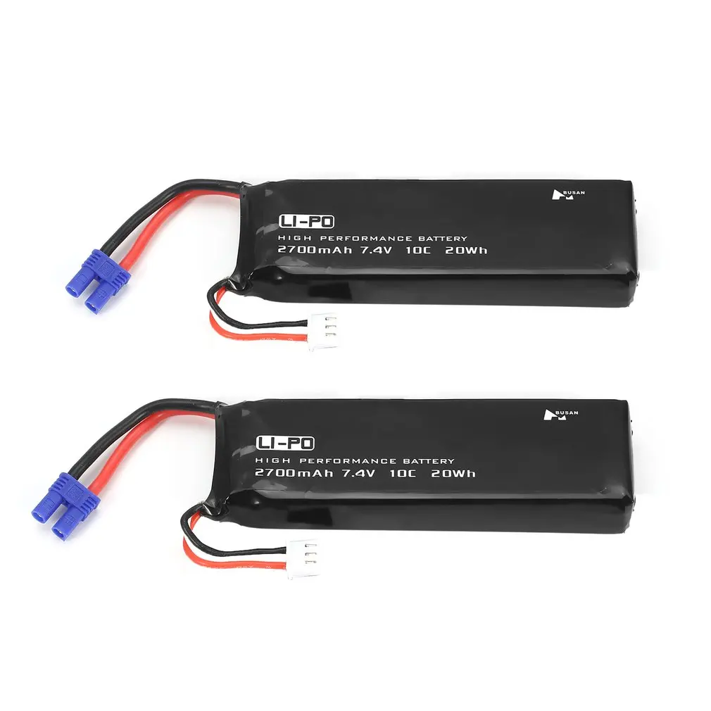 
2019 Hubsan H501C H501S батарея X4 7,4 V 2700mAh lipo батарея 10C 20WH батарея H501S PRO X4 для радиоуправляемого квадрокоптера дрона 