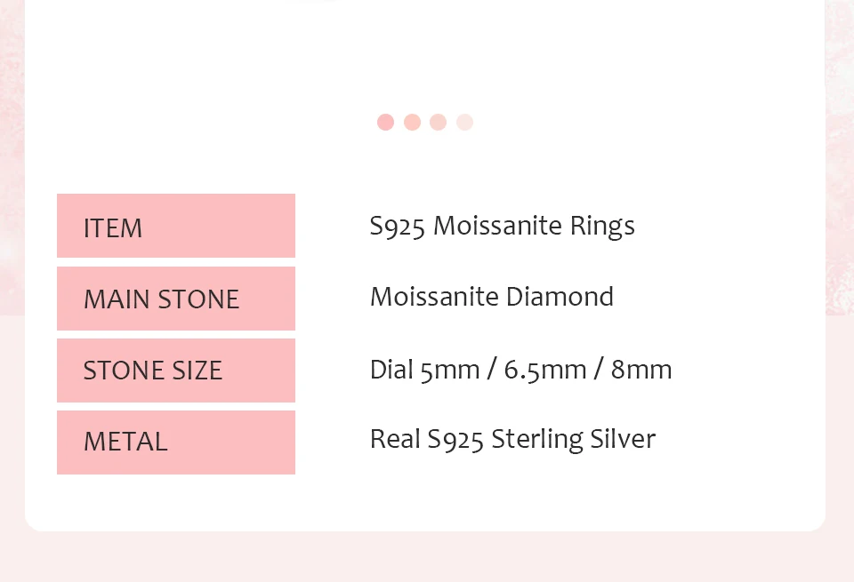 Wholesale 925 Sterling Silver Diamond Classic Twisted Arm Snowflake Luxury Moissanite Ring 1 2  Ct for Women Jewelry Engagement