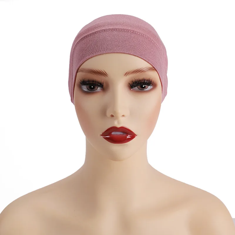 Hijab Tube Cap Muslim Cotton Under Scarf Hijab Cap Inner Caps Designer ...