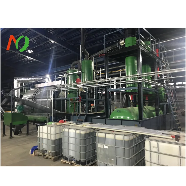 Waste Rubber Pyrolysis Plant Send to South Africa Pyrolysis Power Plant