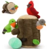 Set di peluche per uccelli 5 in 1