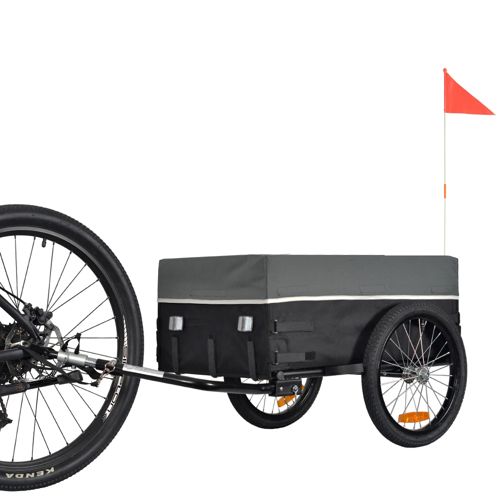 Hot Sale Easy Foldable Bicycle Cargo Trailer With  Cover