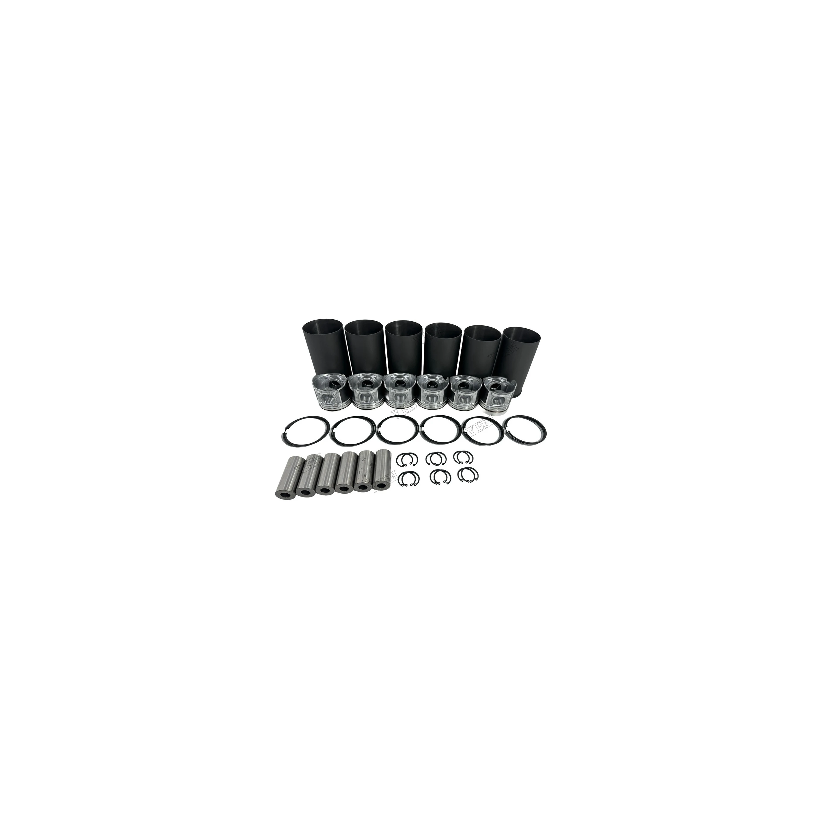 Stock Complete Cylinder Liner Kit Suitable for Hino W06D Engine Parts Factory