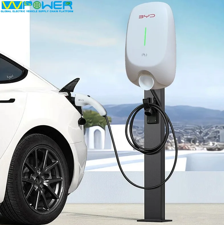 BYD EV充電器 バッグ付き BYD EV充電器 7kW 家庭用 充電スタンド CCSインターフェース ICカード