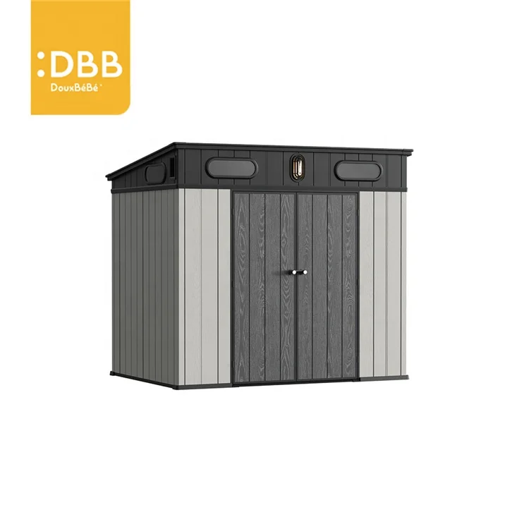 New Series Outdoor Storage Buildings and Sheds Cabinet Waterproof Bike Storage Sheds