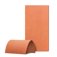 Factory Price Sweet Orange Gilt Soft Wall Panel  Cement Board A Fireproof For Wall And Interior Wall MCM Building Material