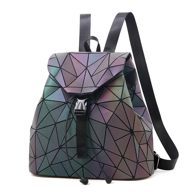 Fashion Lady Shiny Holographic Back 
