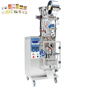 Automatic 4 Side Sealing Sachet Packing Machine For Pharma Powder Multi Lane Small Sachet Filling Packing Machine For Sugar