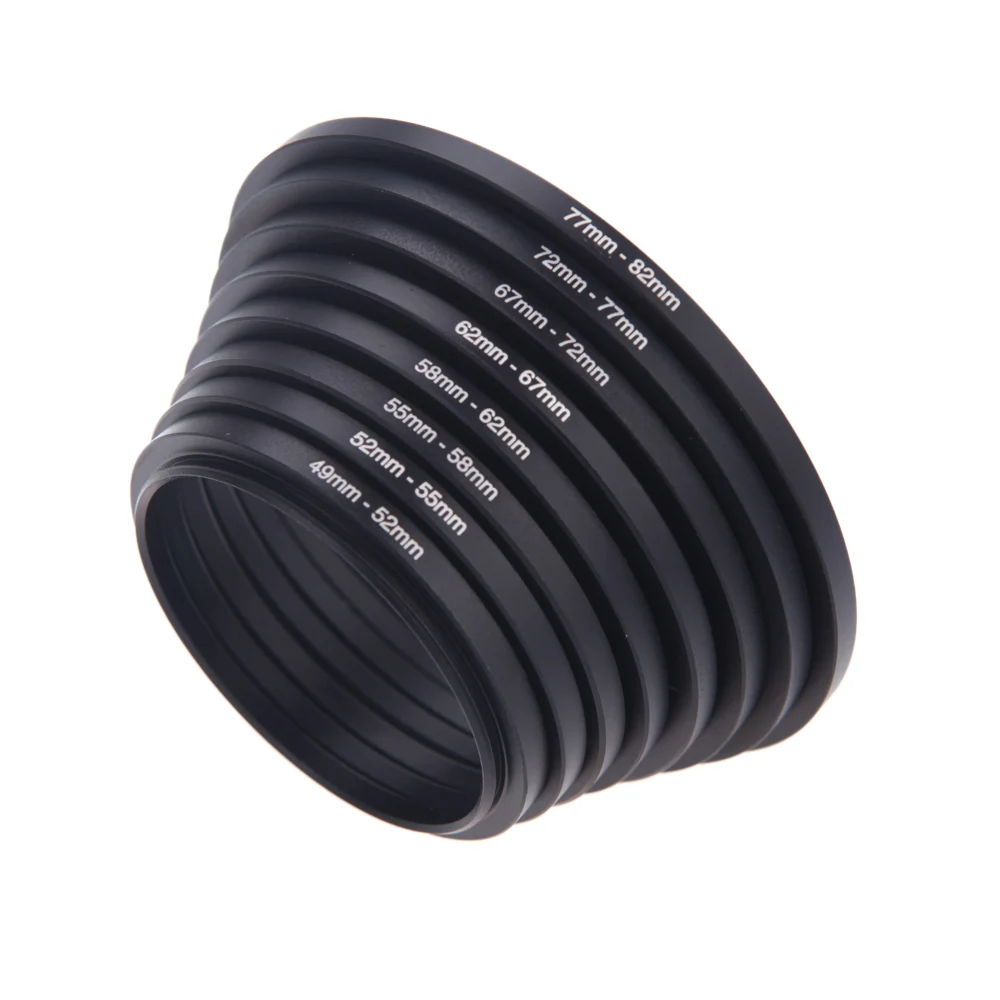 Camera Step up Step Down Ring 46-52 mm Stepping up Camera Lens Filter Ring Adapter