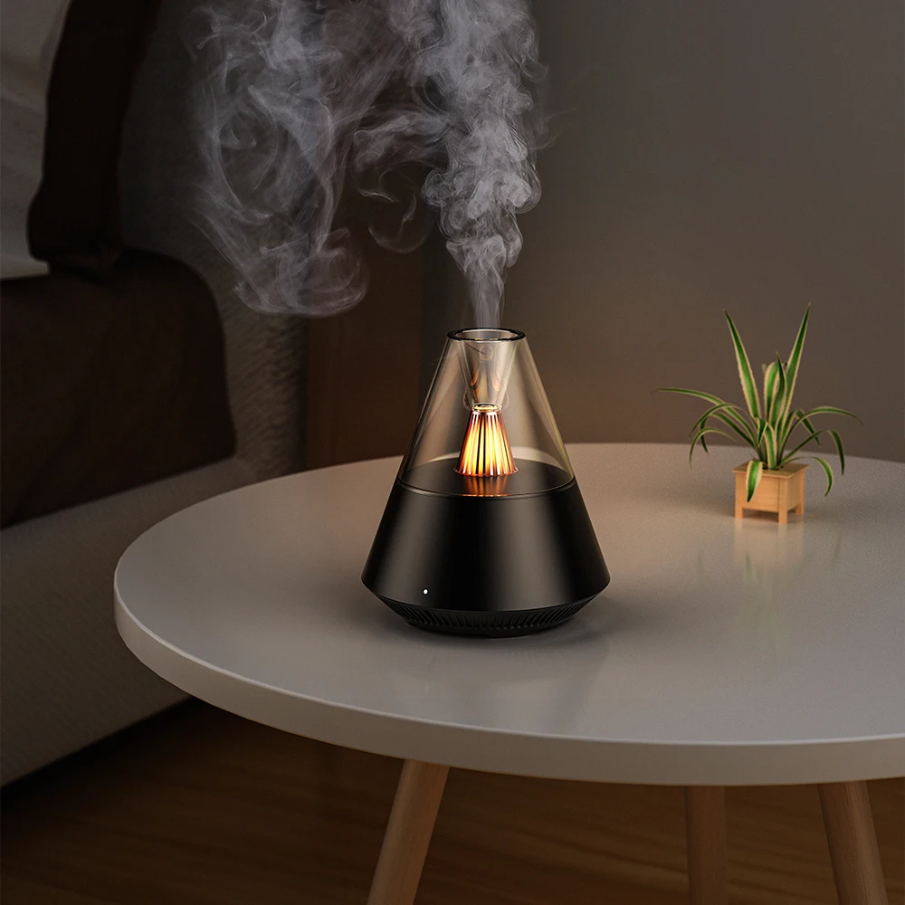 2023 Nordic Style Romantic Healing Warm Light Home Humidifier 150ml Essential Oil Scent Diffuser for Household Use