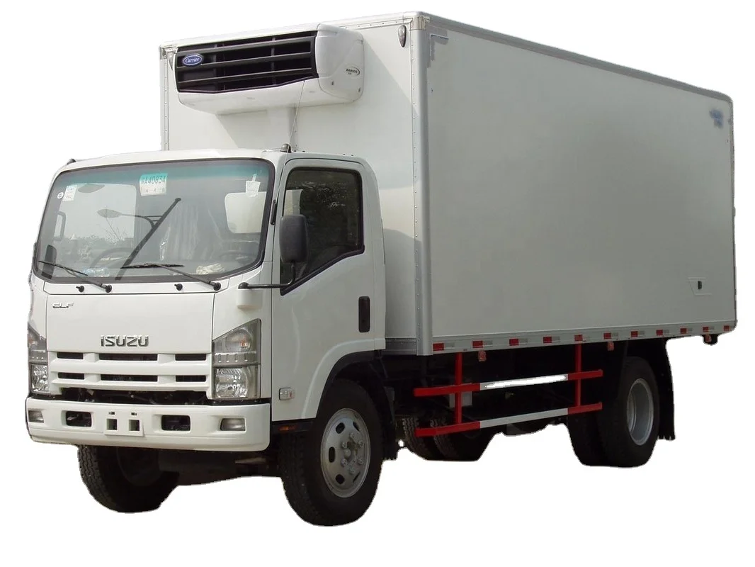 Japanese Isuzu 700p Refrigerated Van Truck 40 Cbm - Buy Isuzu 700p ...