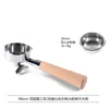 Con base - albahaca de 58 mm - madera de haya A