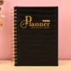 Funda de cuero con textura de cocodrilo negro