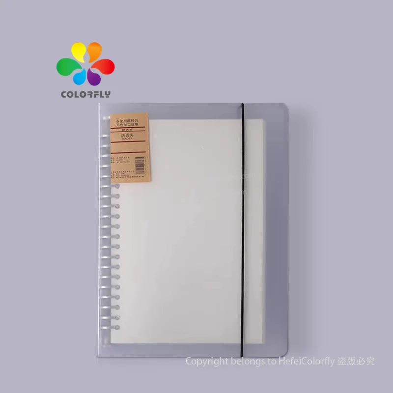 A5 A4 B5 Custom Notebook Paper Removable Lined Spiral Notebook 110 Gsm