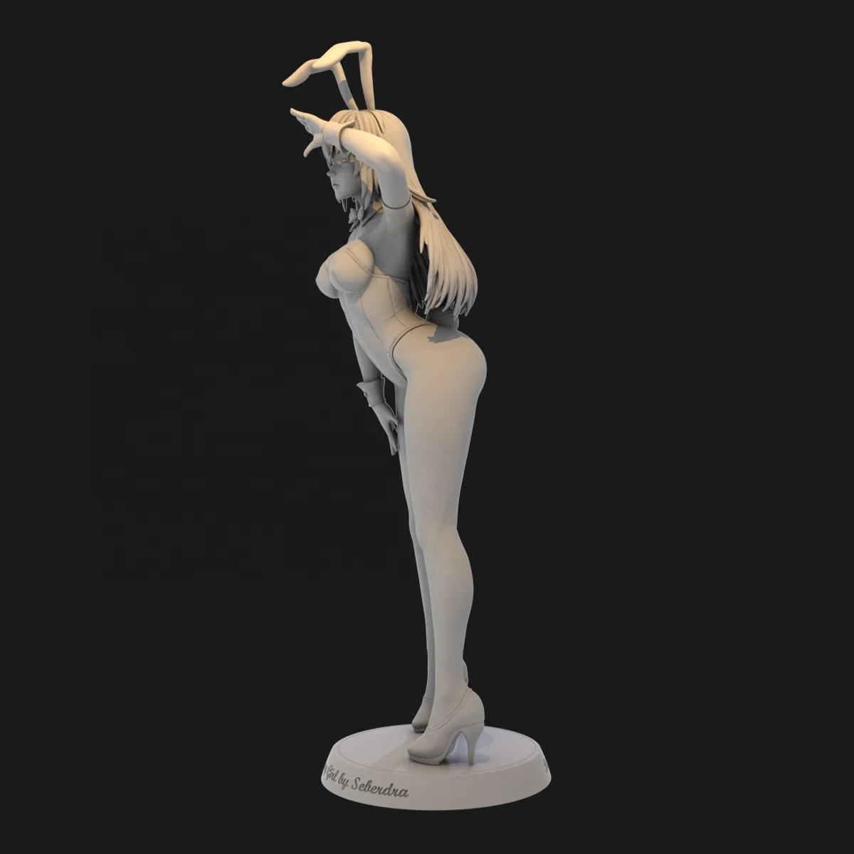 3D Model Printing Custom Resin Gifts Anime Figure Sexy Adult Action Customized Services Bunny Girl Figure