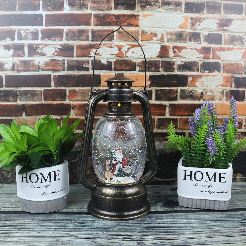 Ретро старомодная масляная лампа, антикварные медные светодиодные масляные свечи