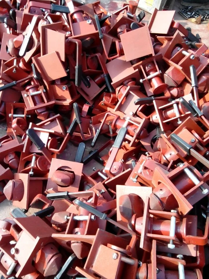 Manual Intermediate Stacking Twistlock Shipping Container Twist Lock