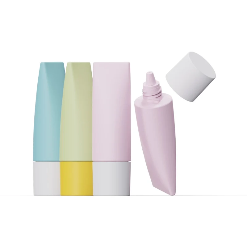 30ml HDPE Adflex Soft Touch Squeeze Plastic Cream Bottle for Sunscreen Skincare Packaging