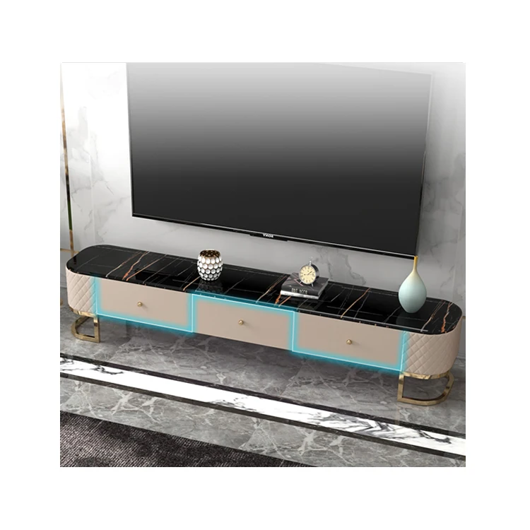 Luxury Living Room Furniture OEM ODM TV Stand Cabinet Showcase Grey White  Black Optional TV Unit for Home Hotel with Metal Legs - China TV Stands, TV  Cabinet
