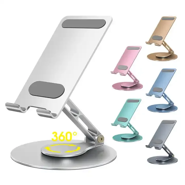 Supporto Pieghevole Per Tablet DOOGEE - Regolabile, Compatibile Con Telefoni E Tablet, Alluminio