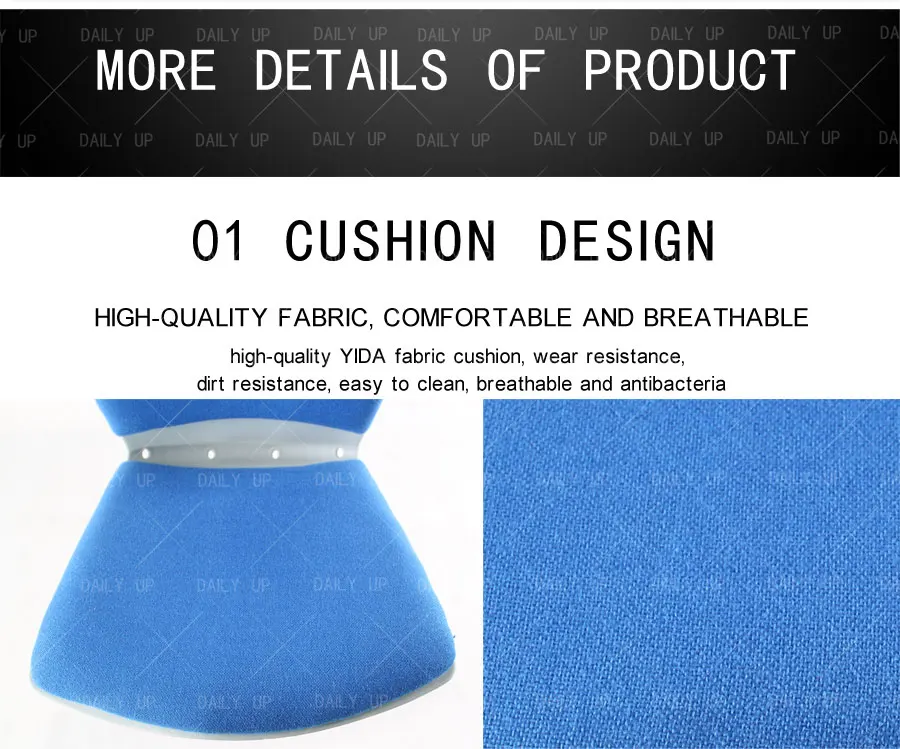 Padded Training Chair With Folding Tablet And Cushion Office Chair With Armrests 2024 New Design For Lecture Meeting Conference