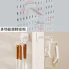 White Multifunctional Rotating Hook (1 piece)