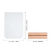 warm light base with 5*7 inch acrylic