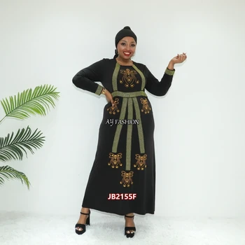 Modest Muslim Clothing free size abaya  JB2155F Nigeria kaftan Muslimah dress