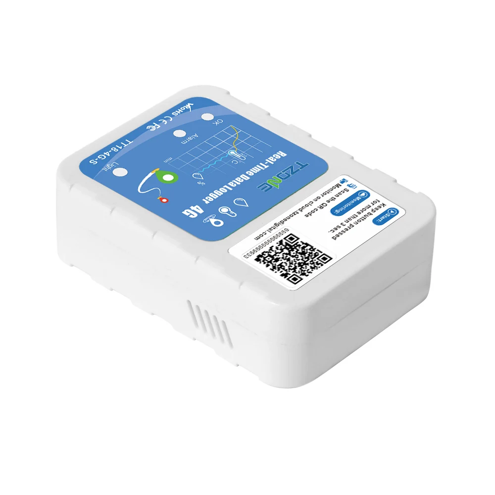 Real Time 4G Sensor for Cold Chain Temperature Humidity Location Monitoring