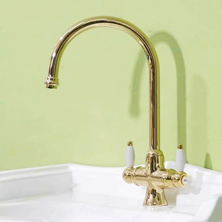Luxury Brass Kitchen Tap manufacture