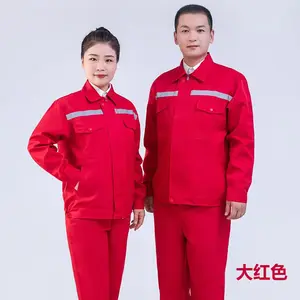 Customized Logo High Quality Men's and Women's Mechanical Work Clothes for Fast Delivery for Construction Site Workwear
