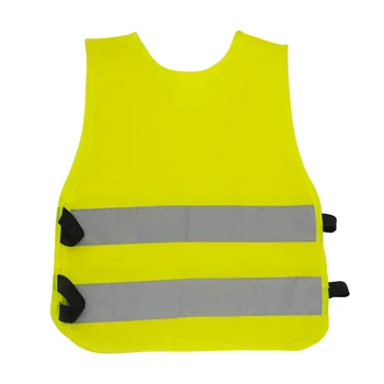 High visible chidern's safety vest with EN 1150 tape for reflex children's vest