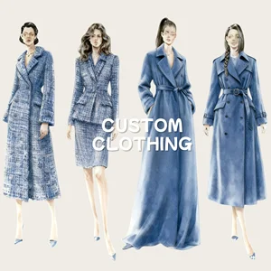 Made China OEM ODM Brand Logo Small Orders Custom Designer Premium Winter Print Clothes Manufacturers Y2K Clothing Women Dress