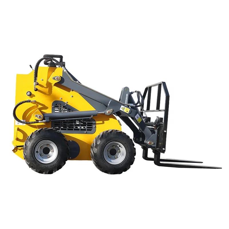 COUGARS CG170W Micro Farm Use Mini Loader Wheel Track Skid Steer  Mini Skid Loader Steer Loader